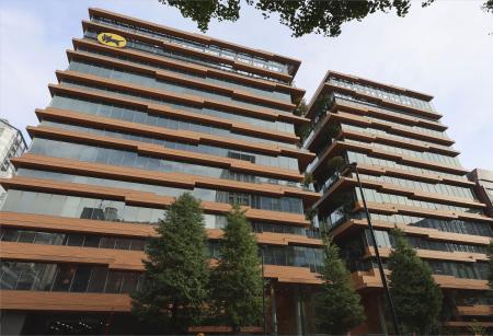 　ヤマト運輸本社＝１６日午後、東京都中央区