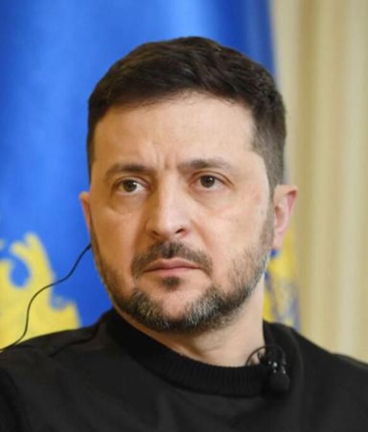 　ウクライナのゼレンスキー大統領