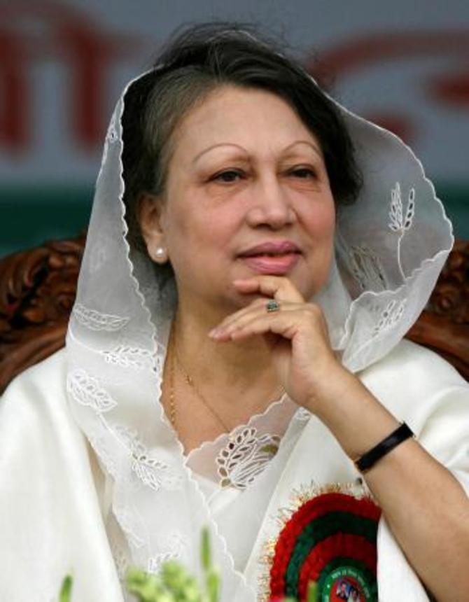 　カレダ・ジア氏＝２００９年５月２日、バングラデシュの首都ダッカ（ロイター＝共同）