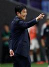 　日本―ベネズエラ　後半、指示を出す森保監督＝エディオンピースウイング広島