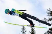 　ノルディックスキーＷ杯ジャンプ女子個人第３２戦で飛躍する伊藤有希＝２２日、ビケルスン（ＮＴＢ提供・ロイター＝共同）