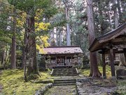 文化財の宝庫としても知られる那比新宮神社＝郡上市八幡町那比