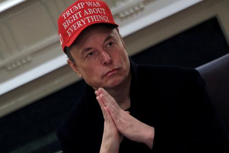 　イーロン・マスク氏＝３月（ロイター＝共同）