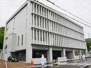 新築された県自動車運転免許試験岐阜試験場＝岐阜市三田洞東
