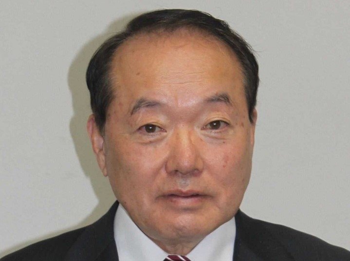４選を目指して出馬表明した林宏優・山県市長