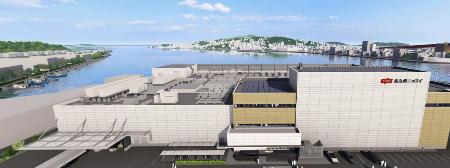 　ニッスイが北九州市に建設する新工場のイメージ（同社提供）