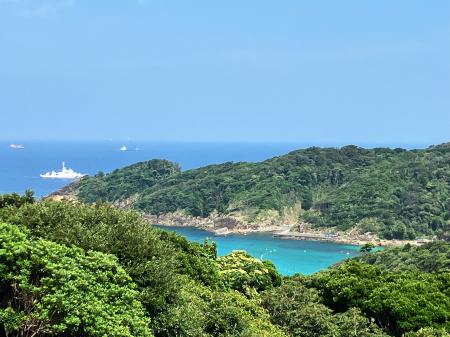 　静養先の須崎御用邸で愛子さまが撮影された須崎の海＝８月、静岡県下田市（宮内庁提供）