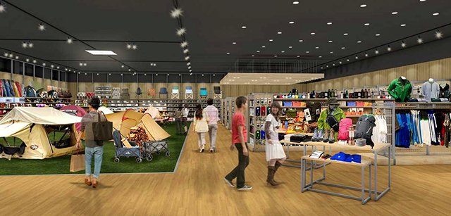 キャンプリンク岐阜店の店内イメージ