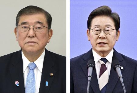 　石破茂首相、韓国の李在明大統領